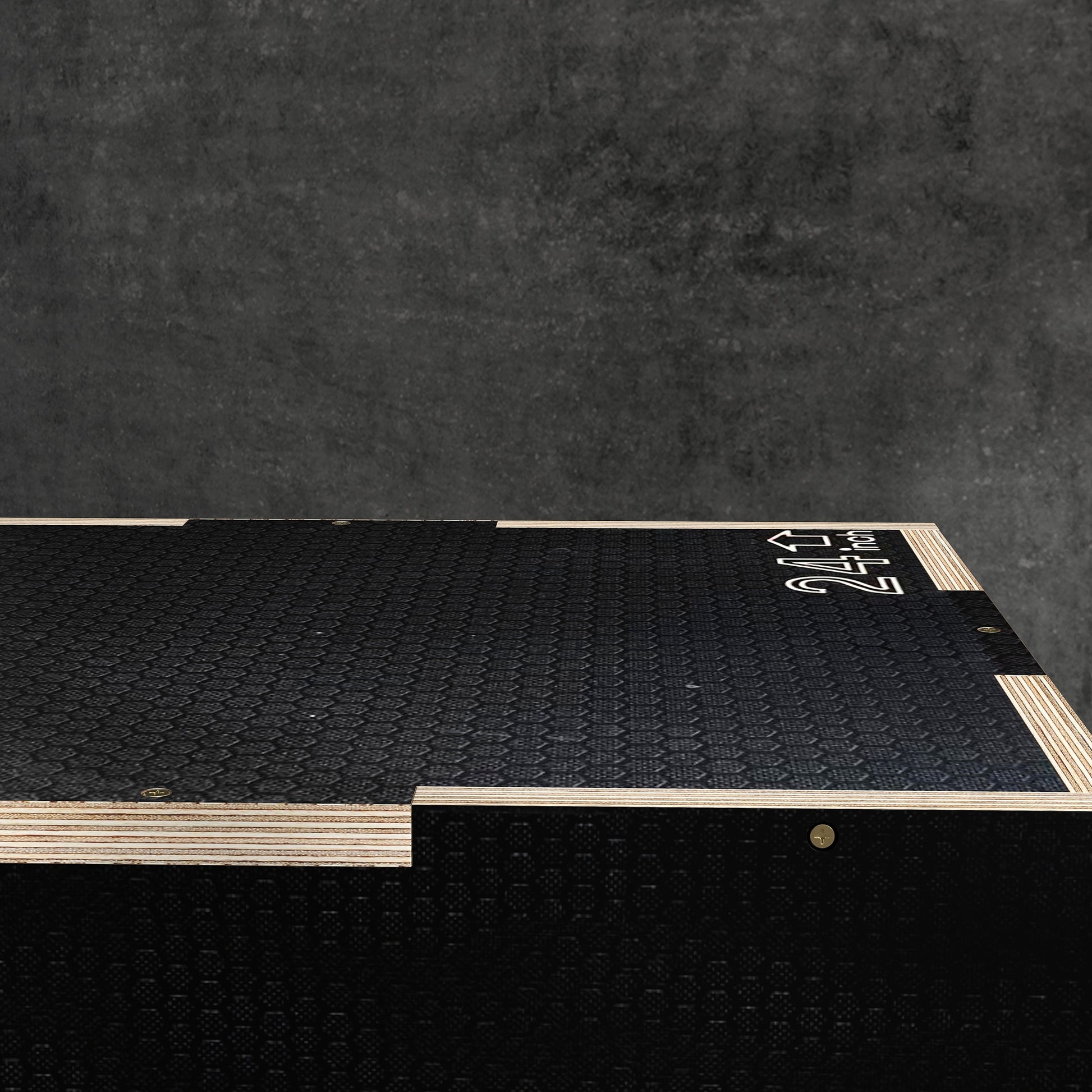 SPORTNOW Plyometric Jump Box Plyo Box with 3 Different Heights Strength Training at Home Office Gym CrossFit Load 120 kg 61x51x41 cm Black