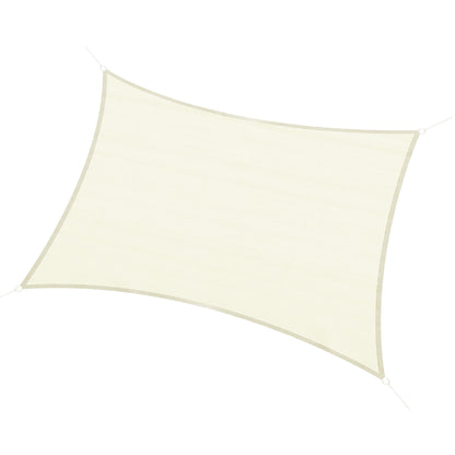 - rectangular sail canopy (various sizes and colors), size 3x4m, cream color
