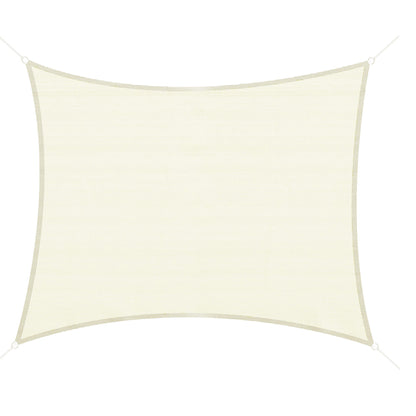 - rectangular sail canopy (various sizes and colors), size 3x4m, cream color