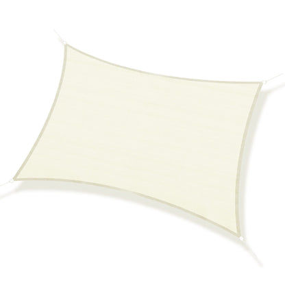 - rectangular sail canopy (various sizes and colors), size 3x4m, cream color