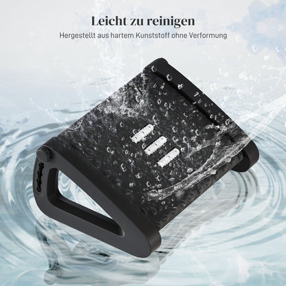 Footrest Desk Ergonomic Height Adjustable Footrest Non-Slip Foot Support with Massage Function for Home, Home Office, Office