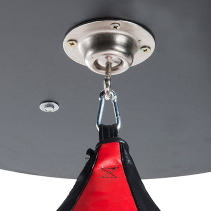 Boxing Platform with Speedball Φ21 cm, Punching Ball for Boxing Martial Arts Training, Wood and Steel