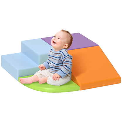 4 Piece Foam Building Blocks Children Soft Building Blocks Climbing Building Blocks Soft Giant Building Blocks Building Toys Large Building Blocks Foam Blocks Play Blocks for Baby & Toddlers Multicolor