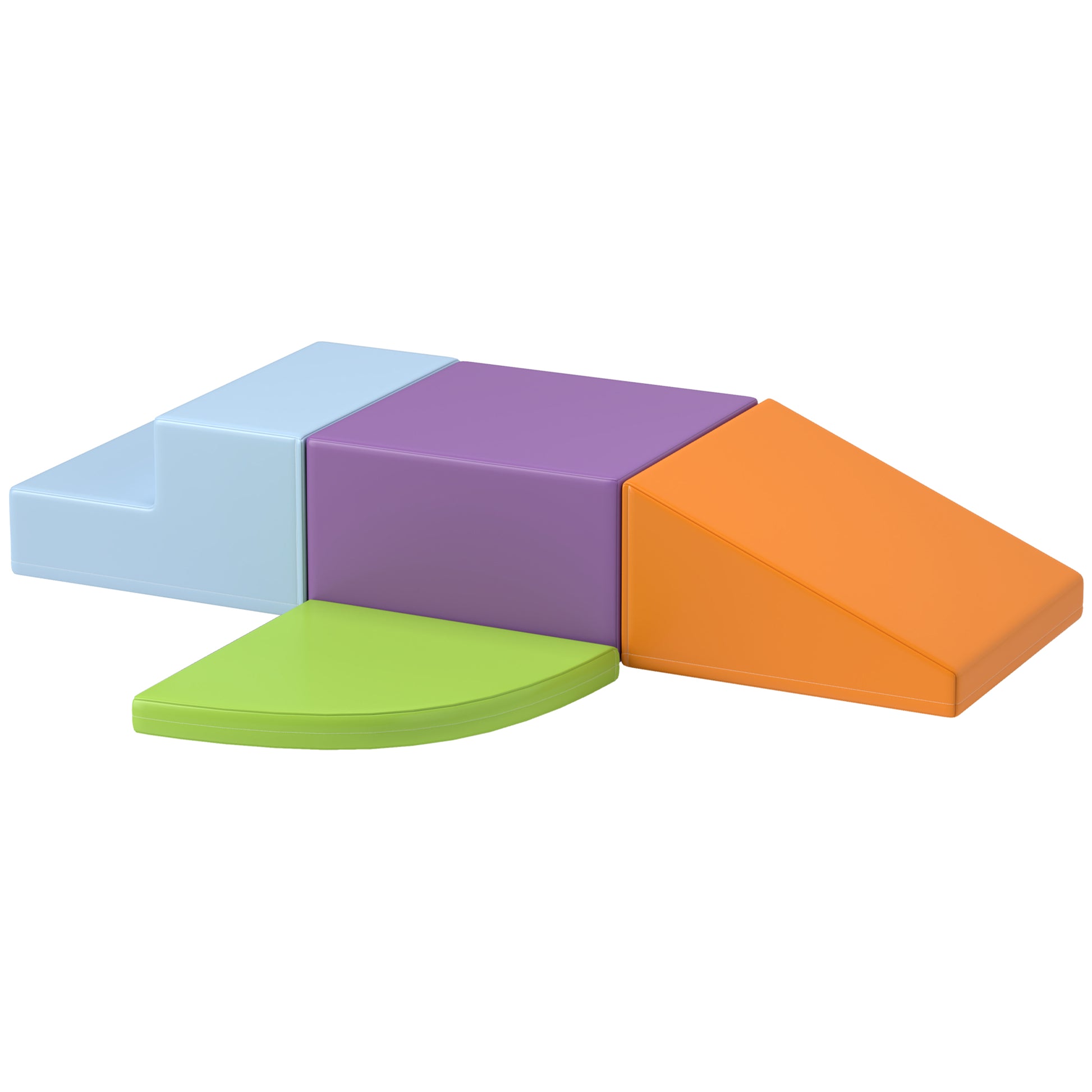4 Piece Foam Building Blocks Children Soft Building Blocks Climbing Building Blocks Soft Giant Building Blocks Building Toys Large Building Blocks Foam Blocks Play Blocks for Baby & Toddlers Multicolor
