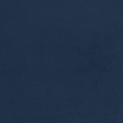 Pouf, footstool, storage box, in corduroy fabric, modern design, 36 x 36 x 44 cm, for living room, bedroom, blue