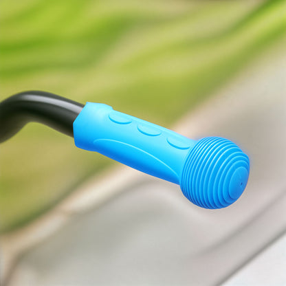 SPORTNOW Foldable Electric Scooter MAX 10 KM/H Electric Scooter for +6 Years Old 120 W Motor Range 6 KM 5" - 5.5" Wheels Rear Brake Adjustable Height LED Lights and Blue Aluminum Frame