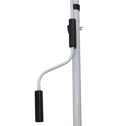 Clamp Awning with Hand Crank Height Adjustable Pivot Arm Awning Dirt-Repellent, Weather-Resistant Balcony Awning 150cm Wide Patio Awning for Terrace Balcony Porch Green