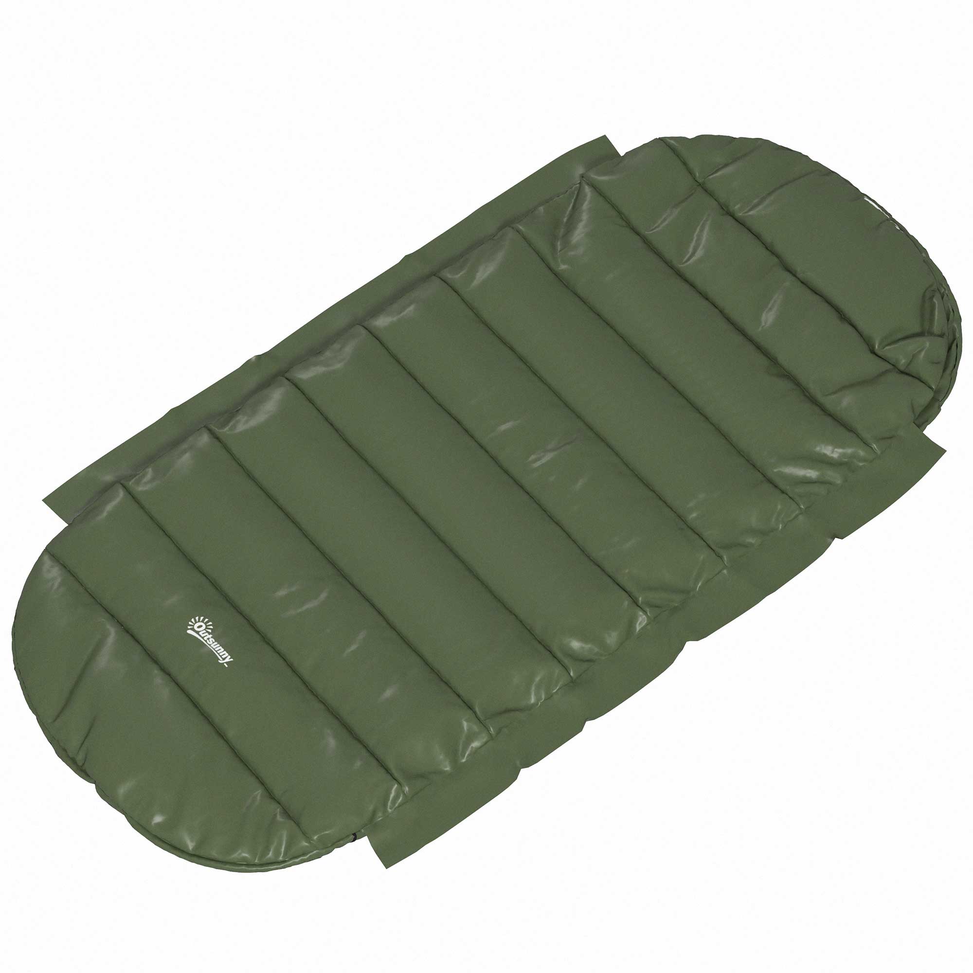 Sleeping Bag, Blanket Sleeping Bag for Camping 3-4 Seasons for Adults, Foldable, with Carrying Bag, Compact Size, Outdoor Sleeping Bag, Taffeta, Green