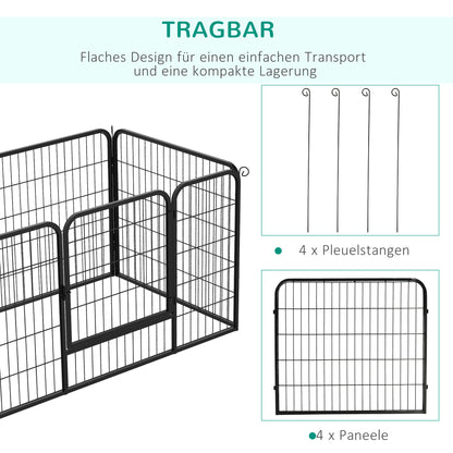 Puppy Playpen Puppy Enclosure Playpen Play Yard Puppy Gate 70 x 80 cm