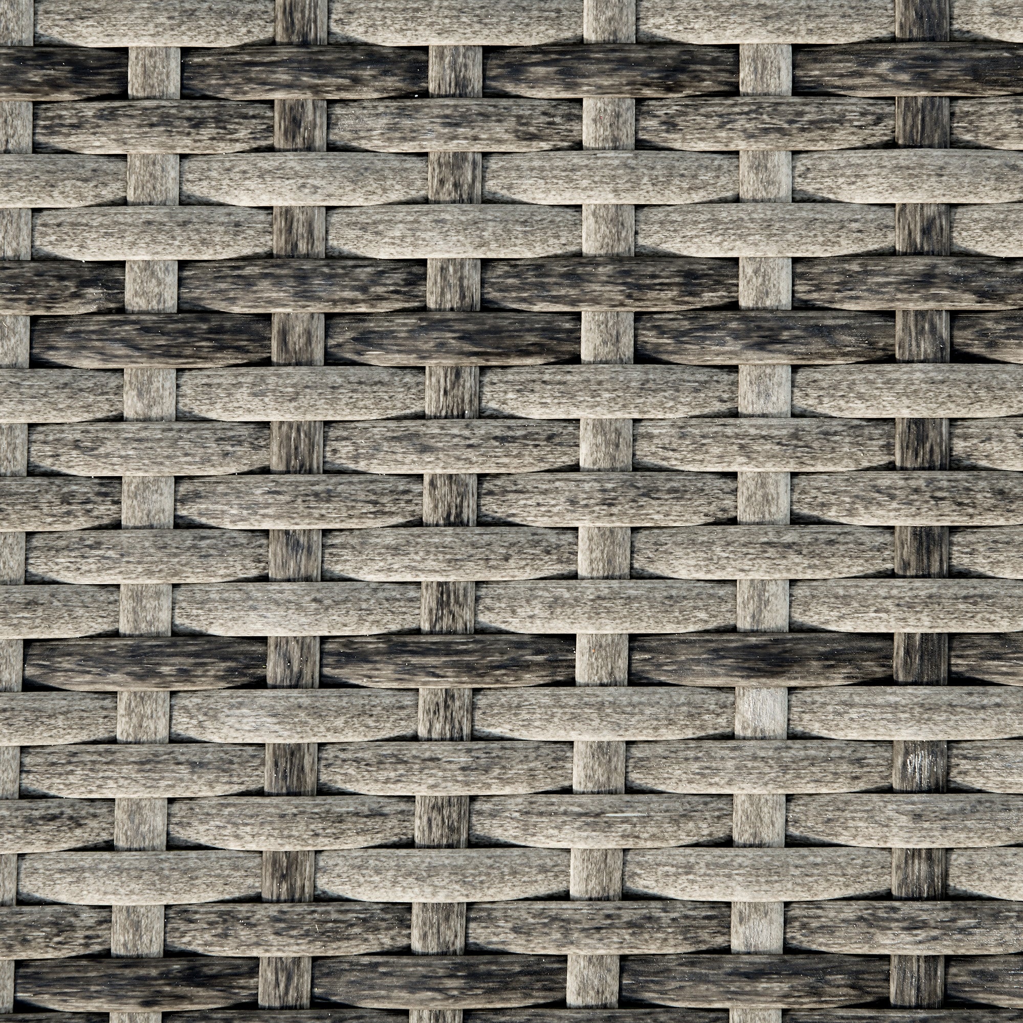 Poly Rattan Sun Lounger Garden Chair with Cushion 5-Position Adjustable Rattan Lounger Garden Furniture S-Shape Metal Gray 207 x 70 x 70 cm