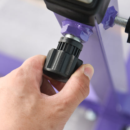 Kids Gymnastics Bar for +3 Years Height Adjustable Training Bar 92-150 cm Horizontal Gymnastics Bar Load 75 kg 194x121x150 cm Purple