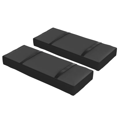 2 Pack Sandbags for Sunshade Fillable up to 25 kg Sandbag for Umbrella Stand 600D Oxford Weighted for filling Weighting Sunshade Base for Outdoor Umbrella Stand Black