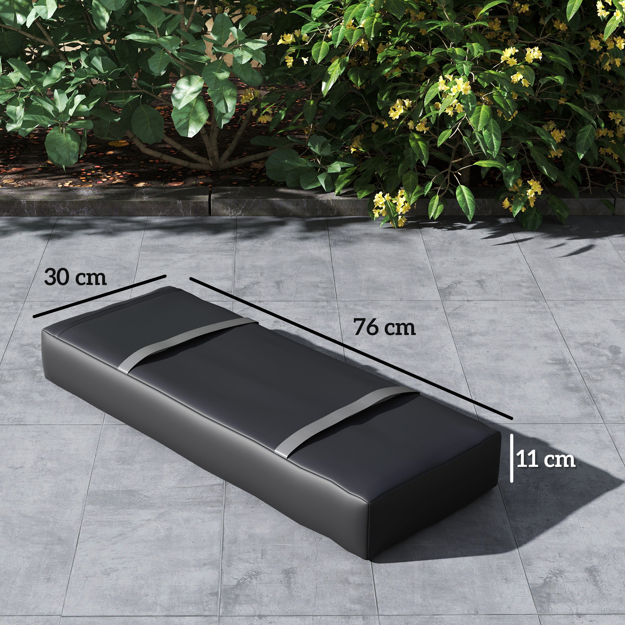 2 Pack Sandbags for Sunshade Fillable up to 25 kg Sandbag for Umbrella Stand 600D Oxford Weighted for filling Weighting Sunshade Base for Outdoor Umbrella Stand Black