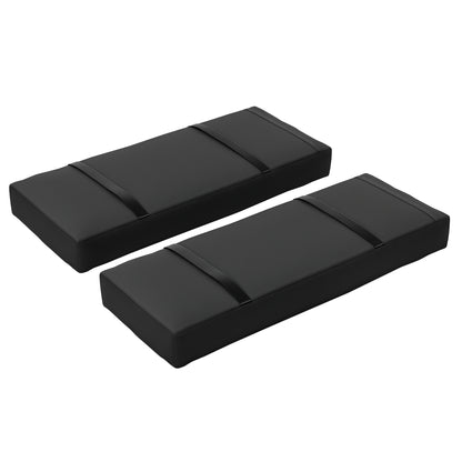 2 Pack Sandbags for Sunshade Fillable up to 25 kg Sandbag for Umbrella Stand 600D Oxford Weighted for filling Weighting Sunshade Base for Outdoor Umbrella Stand Black