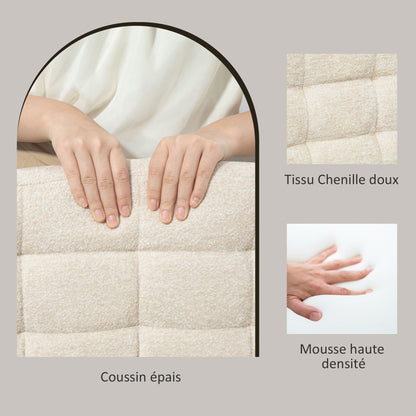 Set of 2 Bar Stools, Swivel Bar Chairs, Tall Kitchen Chairs with Backrest, Adjustable Height and Footrest, Steel Frame, 120 Kg Capacity, Beige