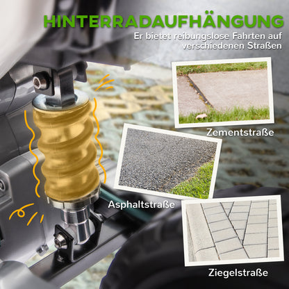 Kids Electric Motorcycle, 12V Children's Bike with Music, Children's Vehicle with Removable Training Wheels, 2.4-5 km/h, for 3-6 years old kids, max. 30 kg, Green