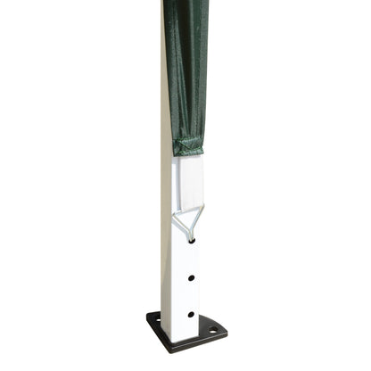 Pavilion approx. 3x3m, water repellent Stable Winterproof Pop-up Foldable Pavilion, UV Protection, Foldable Party Tent Garden Tent with Bag, Garden Pavilion for Camping Garden, Green