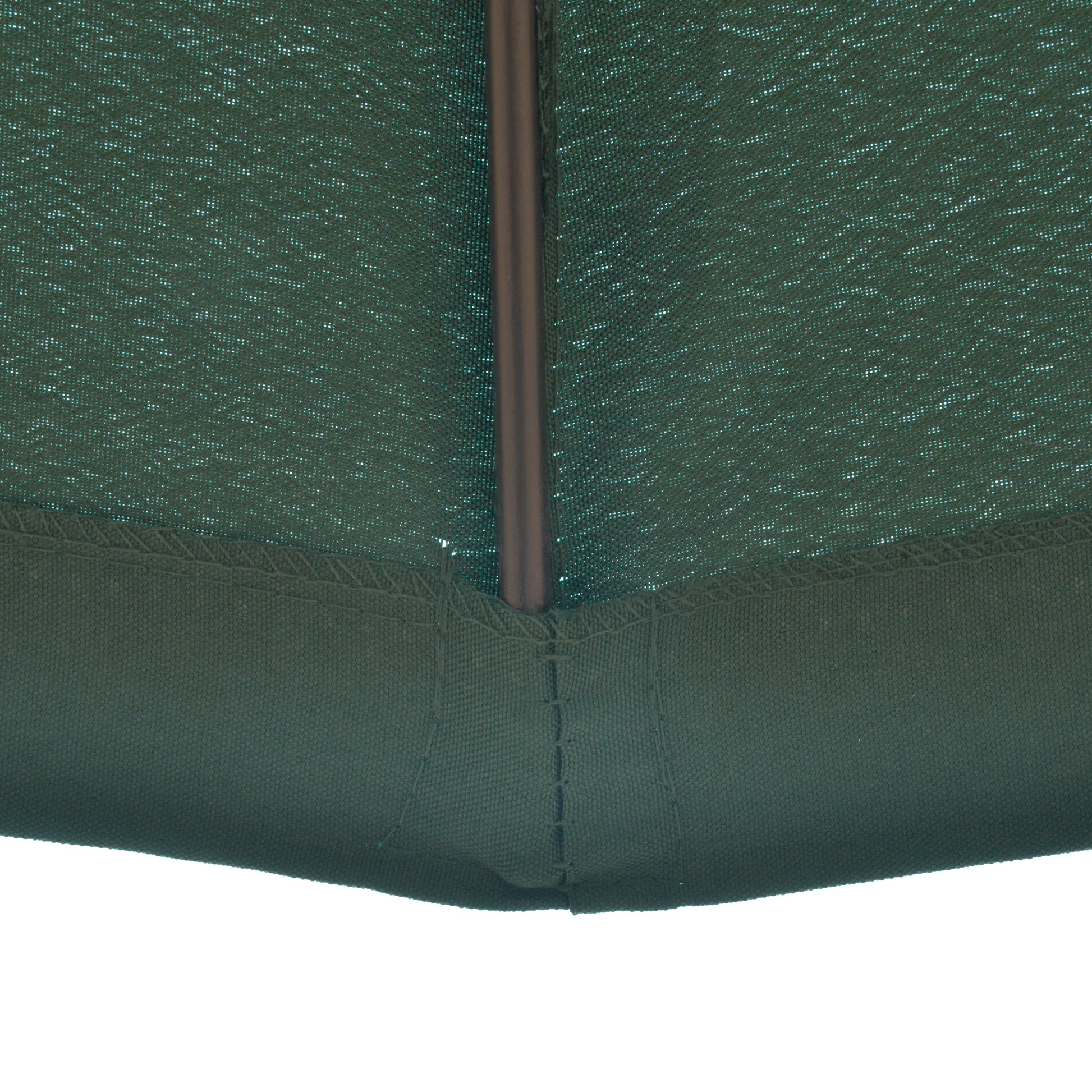 Terrace Umbrella Ø250 cm Garden Umbrella with Adjustable Angle 18 Ribs and Crank Waterproof Parasol for Patio Terrace Green