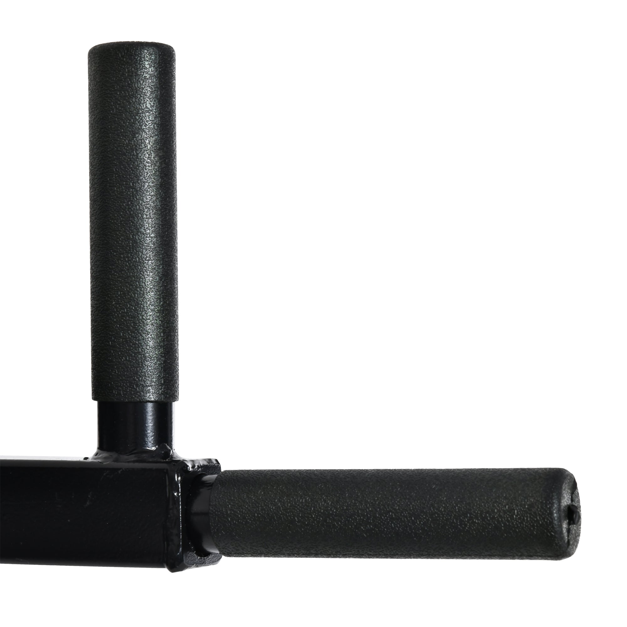 Wall Mounted Pull Up Bar with Adjustable Arms for Pull-Ups Push-ups and Crossfit at Home 70x53-63x48 cm Black
