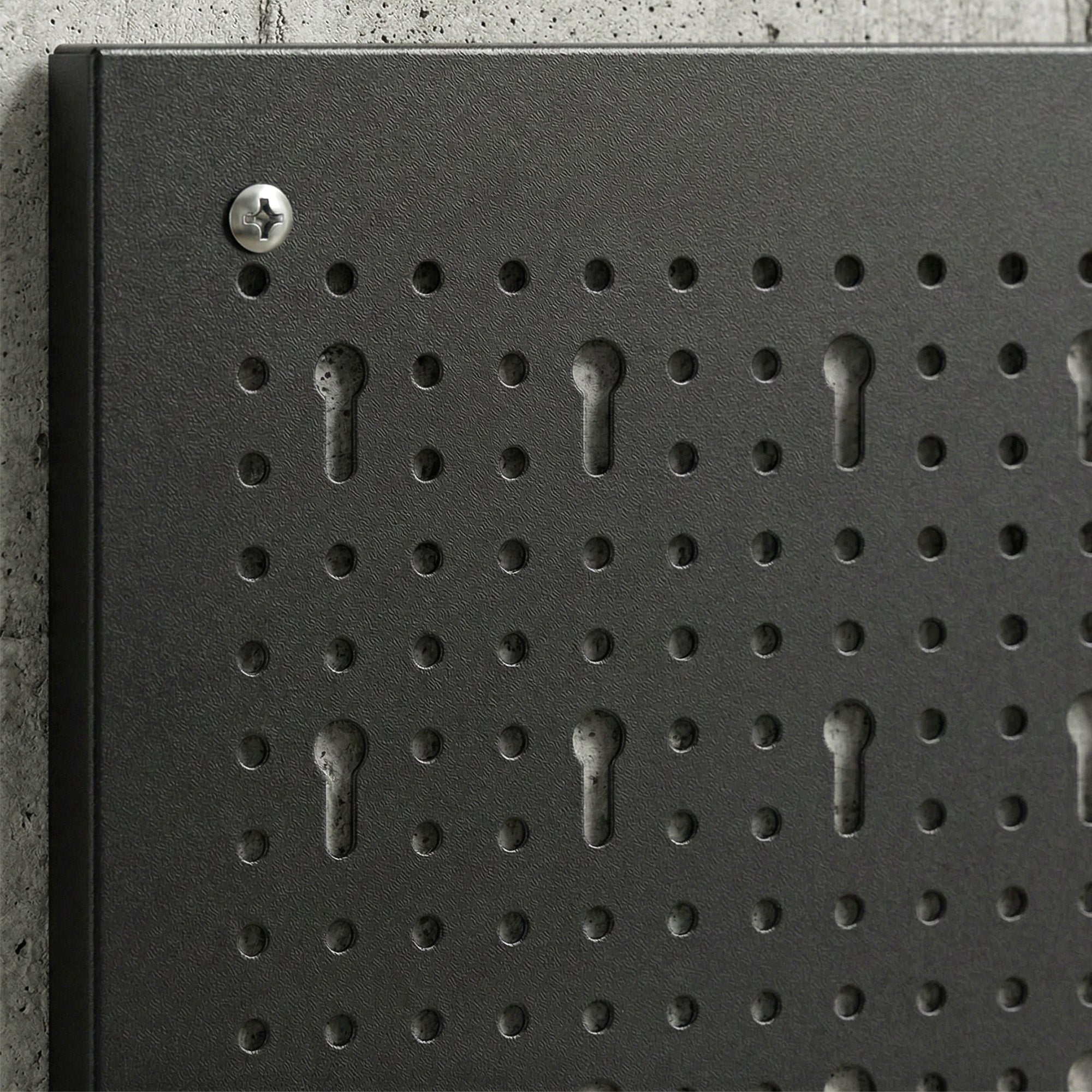 Wall-Mounted Pegboard Storage System, 4 x 23.6 x 15.7 in Panels, 38-Piece Garage Tool Organizer, Black/Red