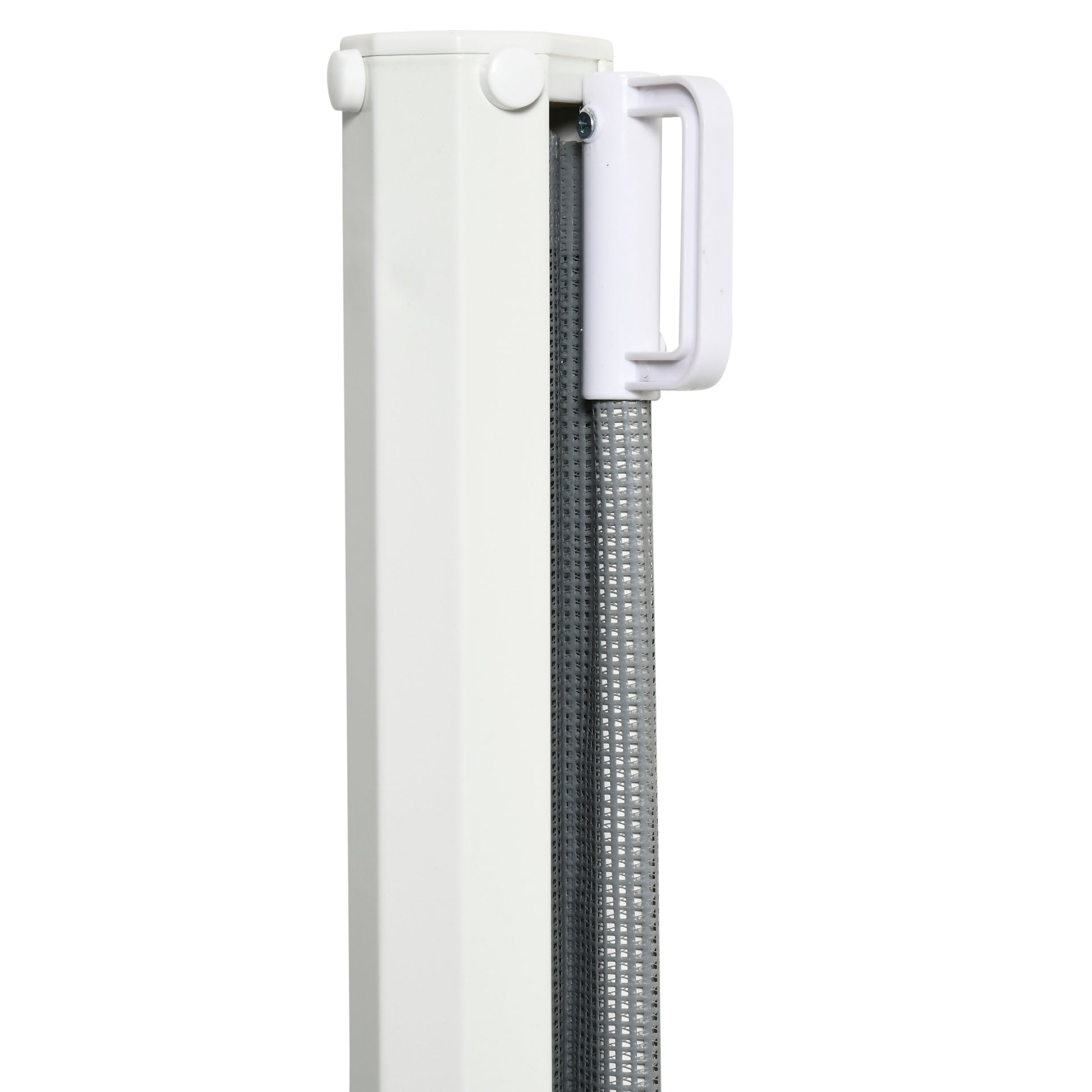 Dog Door Guard Stair Guard Safety Partition Partition Door Guard Stair Guard Extendable Stair Guard Roller Blind Roller Retractable Plastic Gray 115 x 82.5 cm