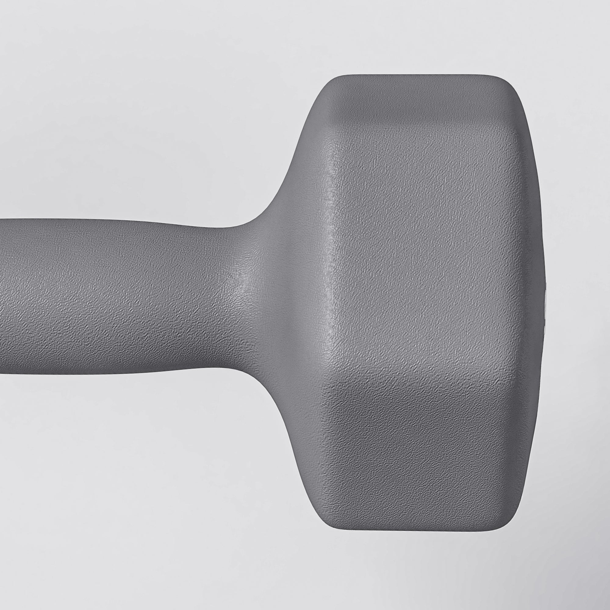 SPORTNOW Set of 2 Hexagonal Dumbbells 2x9 kg in Metal and Plastic, 2 Dumbbell Weights with Non-Slip Grip, 25x11x11 cm, Grey