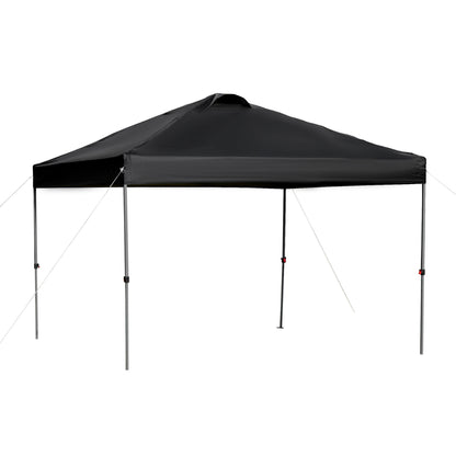 Pavilion approx. 3x3m, Waterproof Stable Winterproof Pop-up Folding Pavilion, UV Protection, Foldable Party Tent, Garden Tent with Bag, Garden Pavilion for Camping Garden, Black