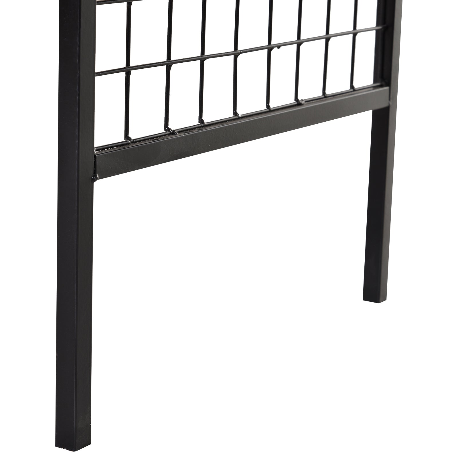 Arch with Bench Seat Bench Arch Trellis Climbing Aid Garden Metal Black 154 x 60 x 205 cm