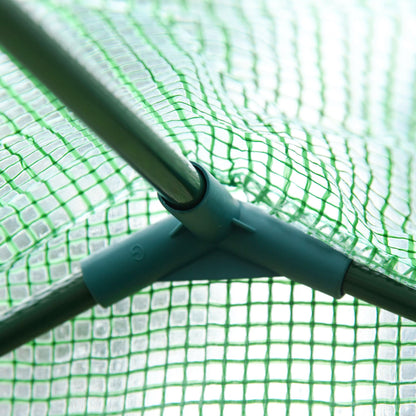 Greenhouse with Window, Roll-Up Door, Winterproof Steel Frame Greenhouse, Greenhouse for Balcony, Garden, Tomato House 180 x 100 x 168 cm, Tomato Greenhouse for Tomatoes, Vegetables, Dark Green