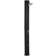 Solar Shower 40 Liters Garden Shower with Water Tap Shower Head, up to 60°C, Outdoor Shower without Power Connection Pool Shower Camping Shower Rain Shower Warm Water
