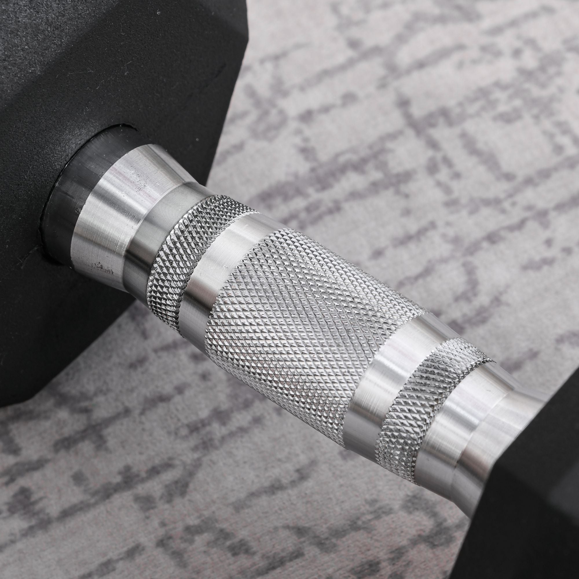 Dumbbells with knurled grip, Cast Iron Dumbbell, 1 x 12.5 kg, Dumbbells for Men and Women, Dumbbell for Home, Gym, Strength Training