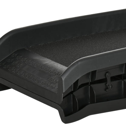 Dog Ramp Foldable Dog Stairs, Dog Car Ramp, Car Trunk Ramp Non-Slip Entry Aid for Trunk, Cars, Trucks, and SUVs up to 75 kg 155 x 39 cm