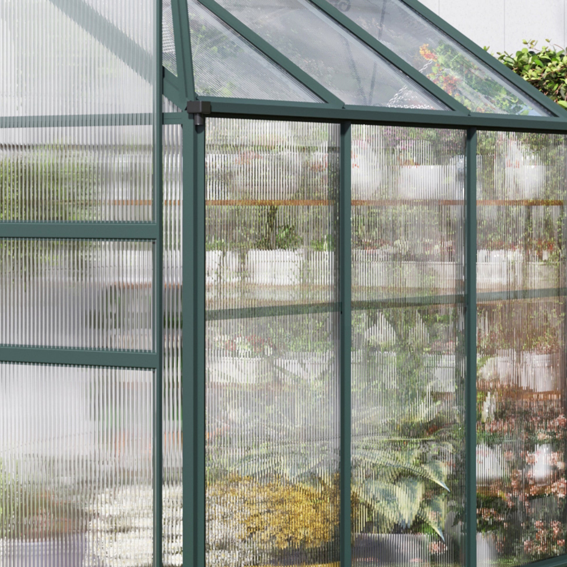14 Double-Walled Polycarbonate Honeycomb Panels 4mm, UV-Resistant, Customizable, Transparent, Each Panel Size 121L x 61W cm