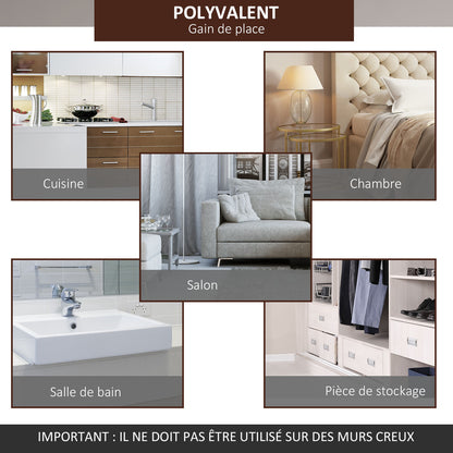 Complete Wooden Sliding Door Kit Hardware Galandage System for Door Thickness 35-45 mm Max Load 75 kg Rail Rollers Screws 200 x 3.05 cm Brown