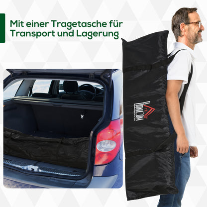 Soccer Goal 2 Pack foldable 183 x 90 x 90 cm Soccer Goal with carrying bag weatherproof Outdoor Soccer Goals for Adults Soccer Goals for Garden Training Leisure Black