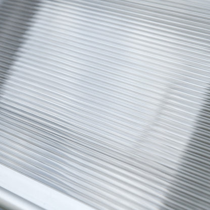 Polycarbonate and Aluminum Canopy for Balconies, Windows, and Doors, Outdoor Awning with PP Support, 110x60x18cm, Transparent