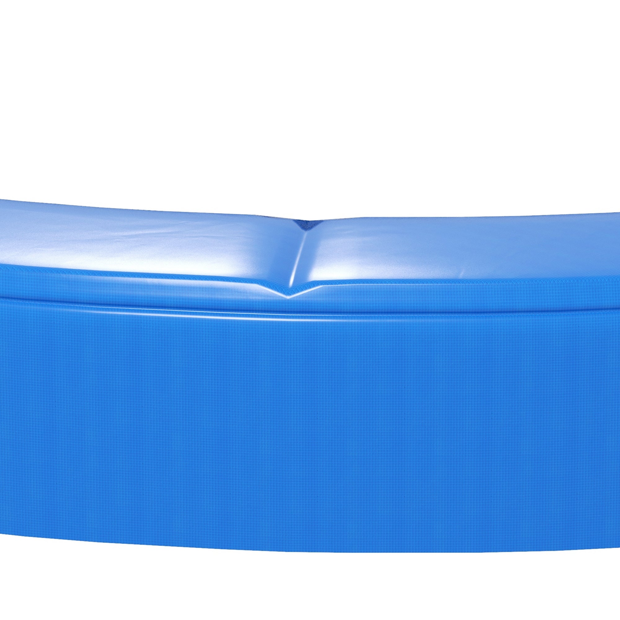 SPORTNOW Folding and Portable Trampoline Mat Cover Ø366x30 cm, Garden Trampoline Protection in Plastic, PE, and EPE Foam, Multicolor