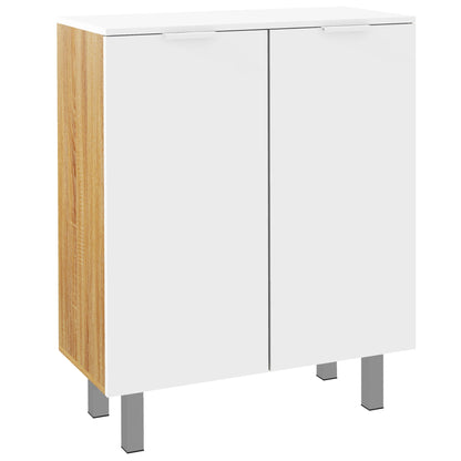 Shoe Rack for 15-20 Pairs of Shoes Size EU45, Space-Saving Shoe Rack with Adjustable Shelves and Soft-Close, Glossy White