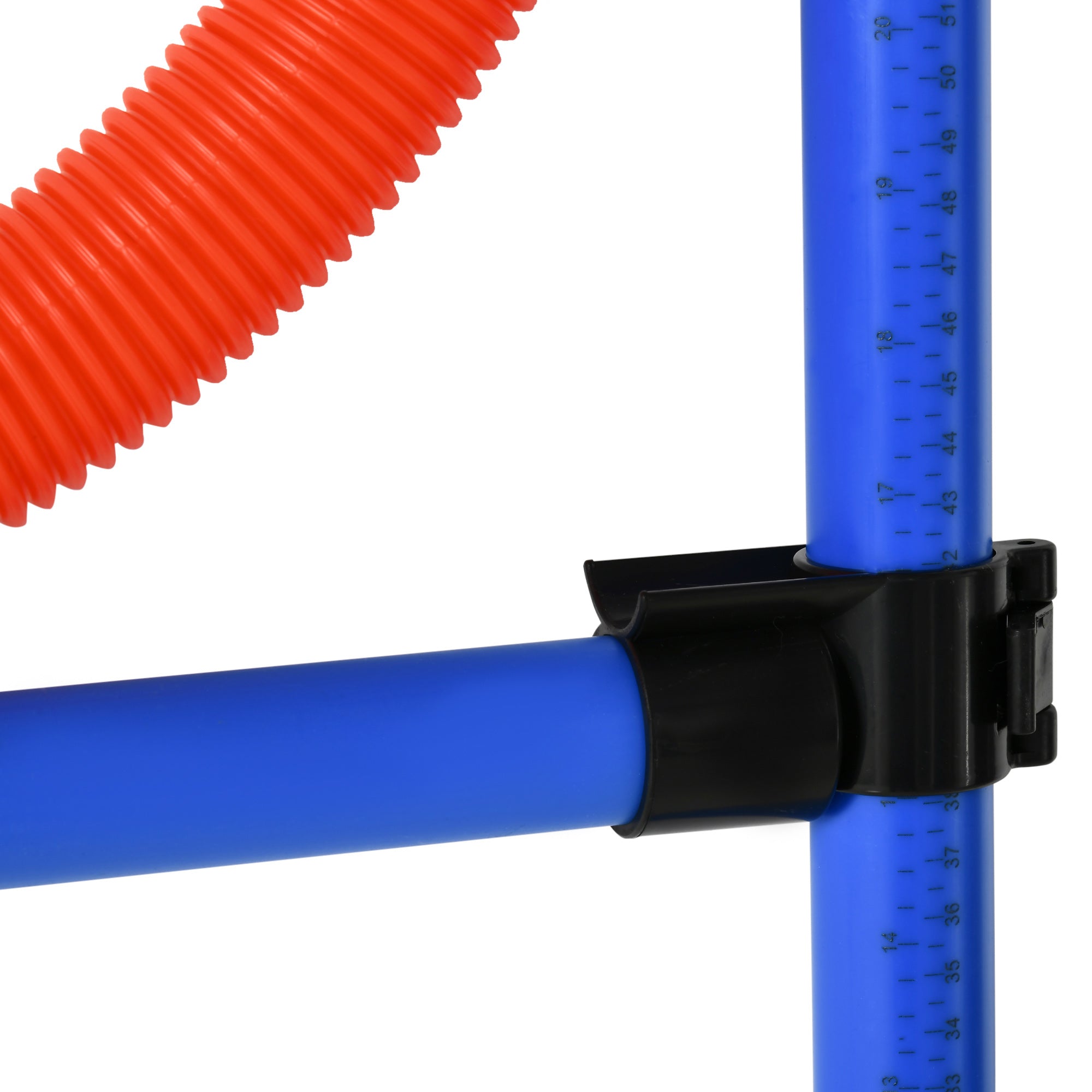Dog Agility Training Equipment, Agility Exercise Set, Dog Agility Set, Slalom Hurdles Jump Ring for Dogs, 3 in 1 Dog Sports Training Area, Blue+Red