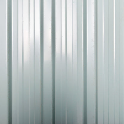 Outdoor Garden Shed 1.26 m² 147x86x134 cm Metal Outdoor Shed with 2 Doors and Lock for Tool Storage in Patio Terrace Black