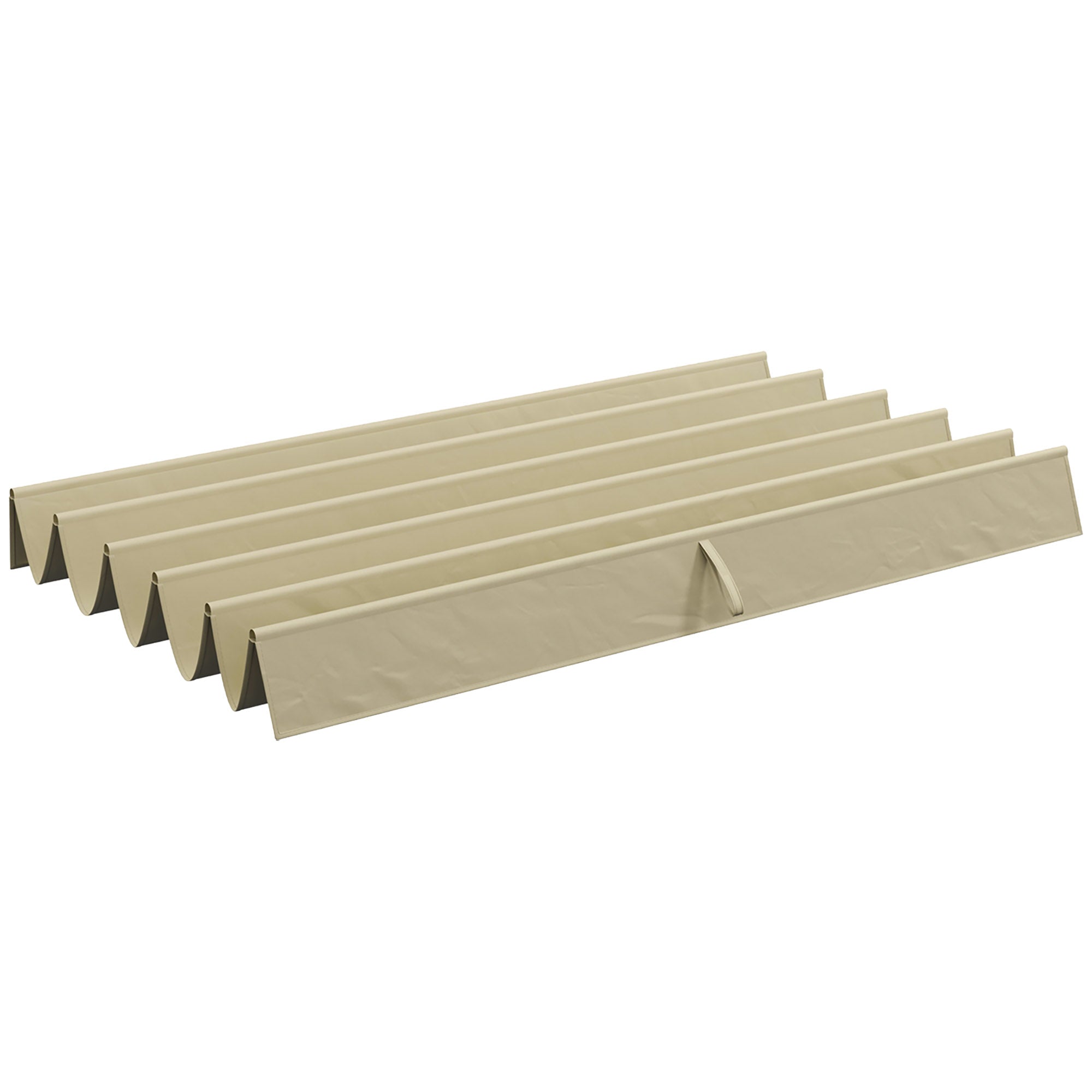 Replacement Canopy for 3 x 3m Retractable Pergola Gazebo - Beige