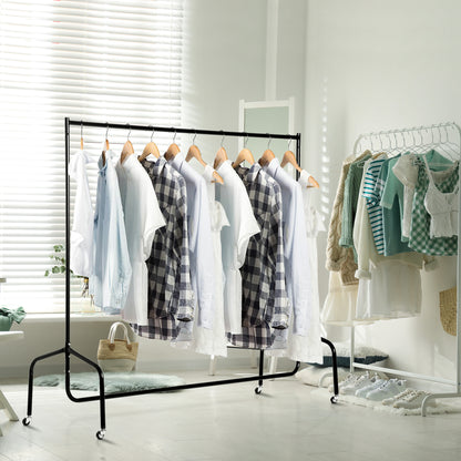Clothes Rack Clothing Rail Clothes Stand Roll Garment Rack Wardrobe Stand (150 x 60 x 170 cm)