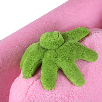 Children's Sofa Kids Chair Sofa Couch Children's Room Soft Sofa Double Sofa Single Sofa (Strawberry Sofa)