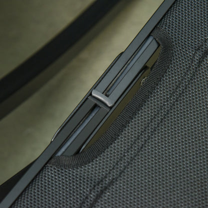 Set of 2 Ergonomic Folding Aluminum Sun Loungers with Texteline Fabric for Pool Patio Garden Terrace 165x61x63 cm Black