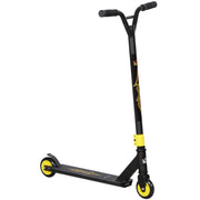 Stunt Scooter with 360° Steering, ABEC 9 Ball Bearings, 100mm Leather Wheels, Aluminum Stunt Scooter up to 100kg Capacity, Trick Roller Kick Scooter for Kids 14 Years and Up