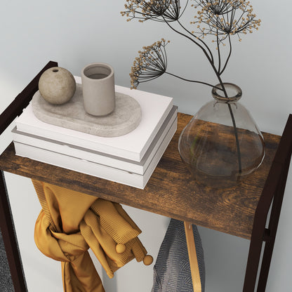 Clothing Rack, Coat Rack, Clothes Rack with 3 Fabric Drawers, Storage Shelves, and Hanging Rod, for Entryway, Bedroom, 58.5 x 30 x 178 cm, Brown