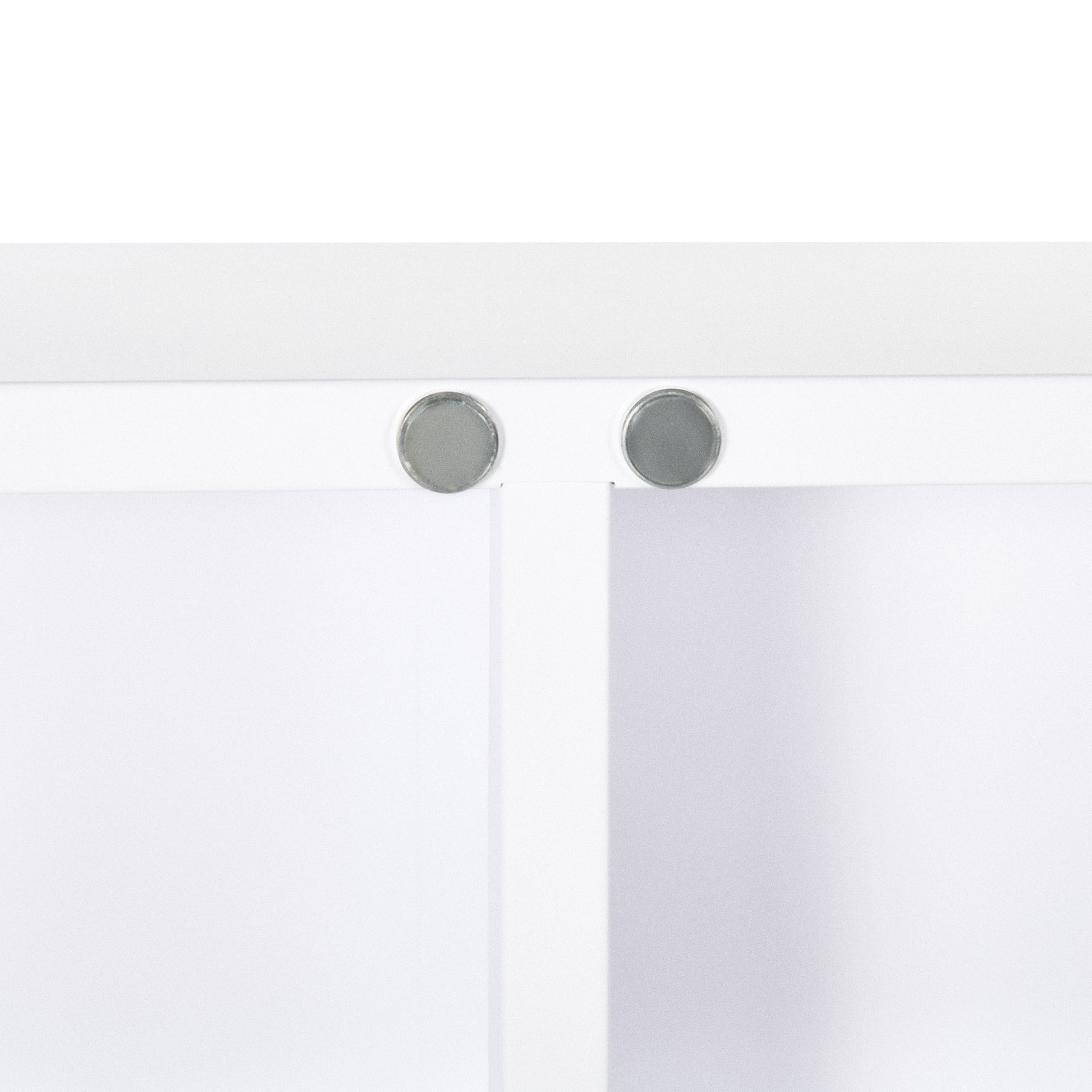 Medicine Cabinet, 2-Door Lockable Medication Cabinet, First Aid Cabinet for Medicines and Bandages, Steel, White, 55 x 18 x 60 cm
