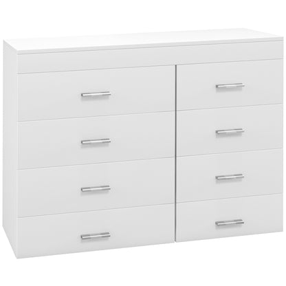 Mobile with Drawers Chest of Drawers in Wood for Bedroom, Kitchen, Bathroom 90×35×73cm White