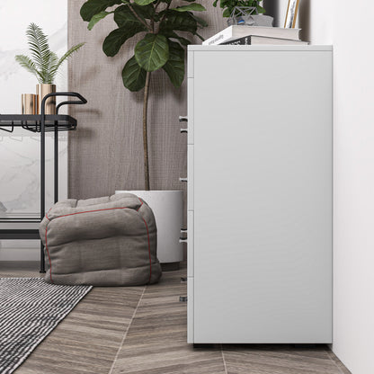 Mobile with Drawers Chest of Drawers in Wood for Bedroom, Kitchen, Bathroom 90×35×73cm White