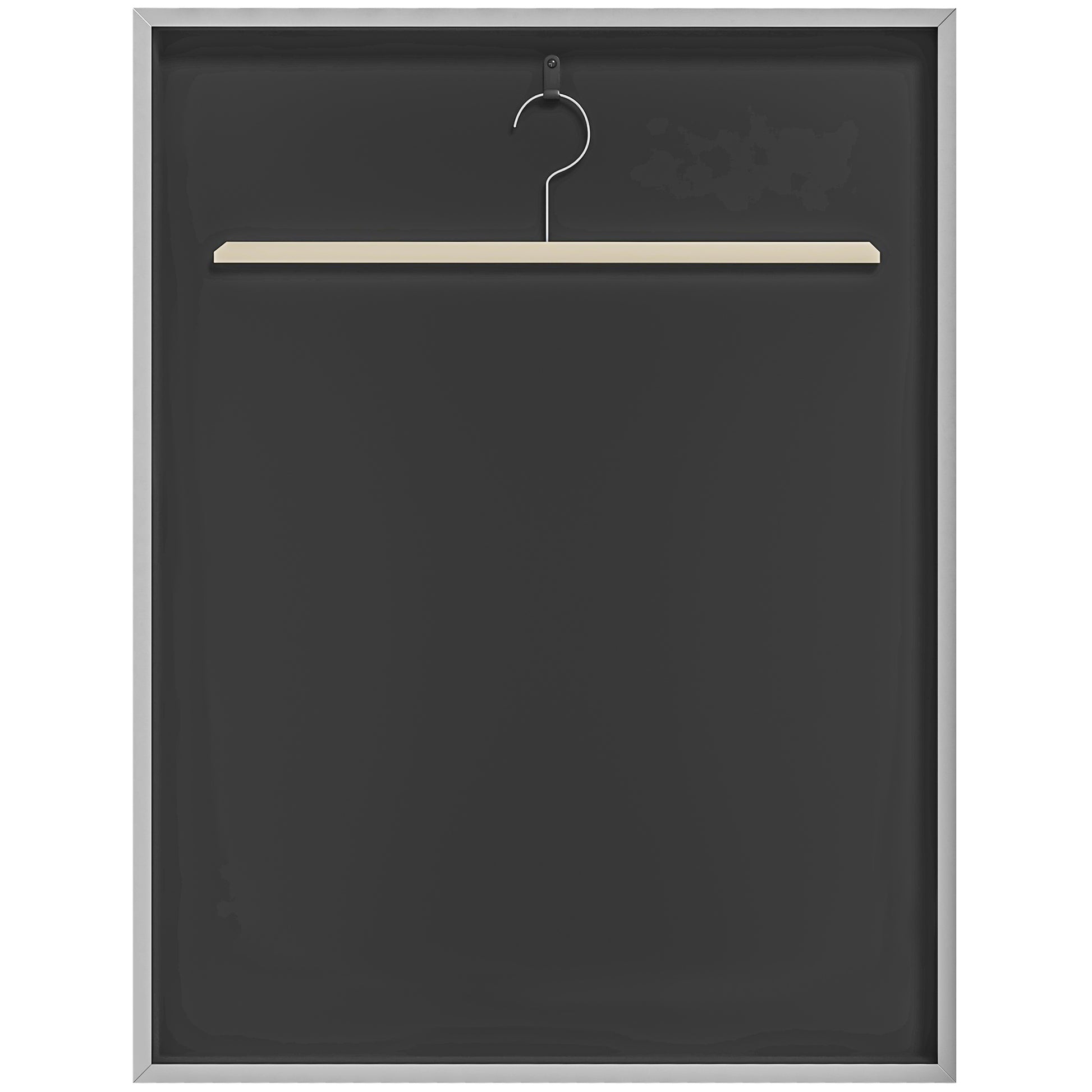 Frame box T-frame jersey frame in aluminum and UV protection acrylic, 70 x 90 cm